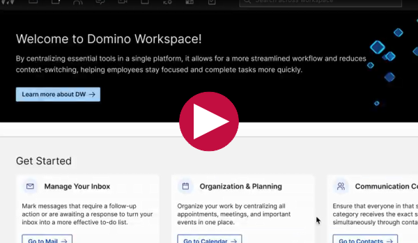 HCL Domino Workspace Demo Charles Cabouret