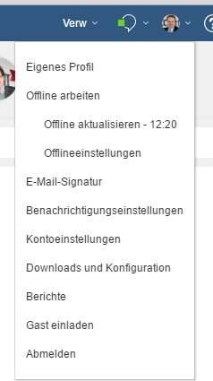 verse offline aktualisieren