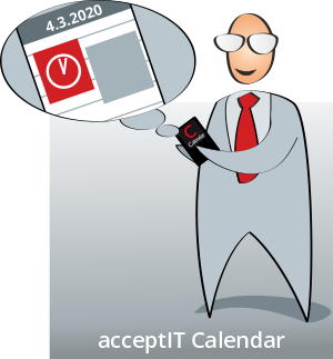 smartapp acceptIT Calendar illustration
